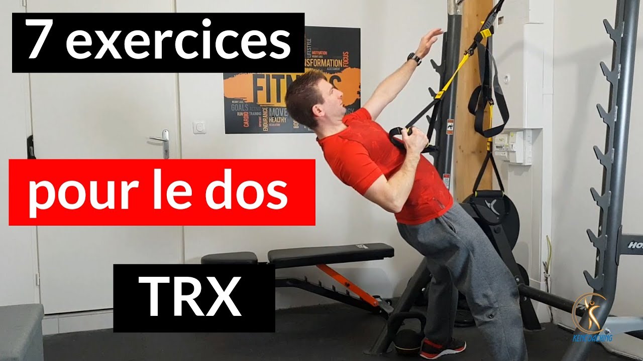 7 exercices pour le dos [TRX]