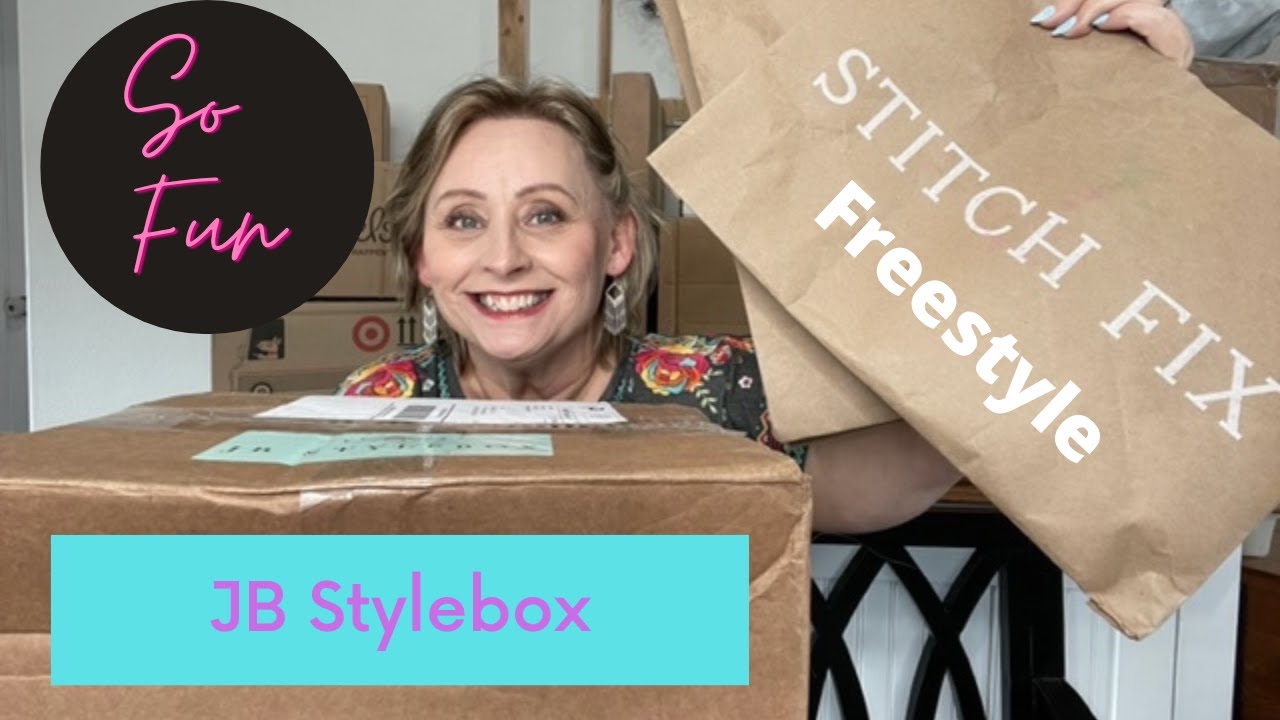 JB STYLEBOX & STITCH FIX Freestyle UNBOXING & TRY ON | August 2022 | How fun!!