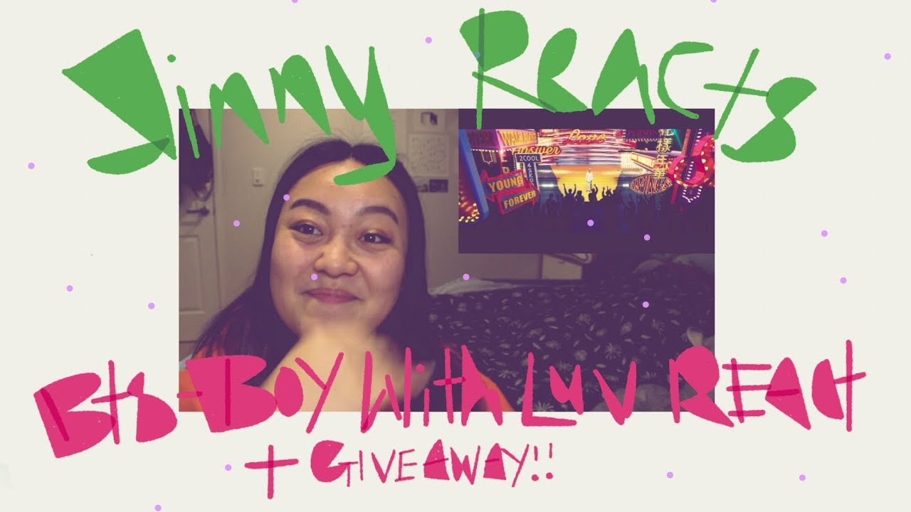 [JINNY REACTS] BTS 작은 것들을 위한 시 (Boy With Luv) feat. Halsey MV REACTION!