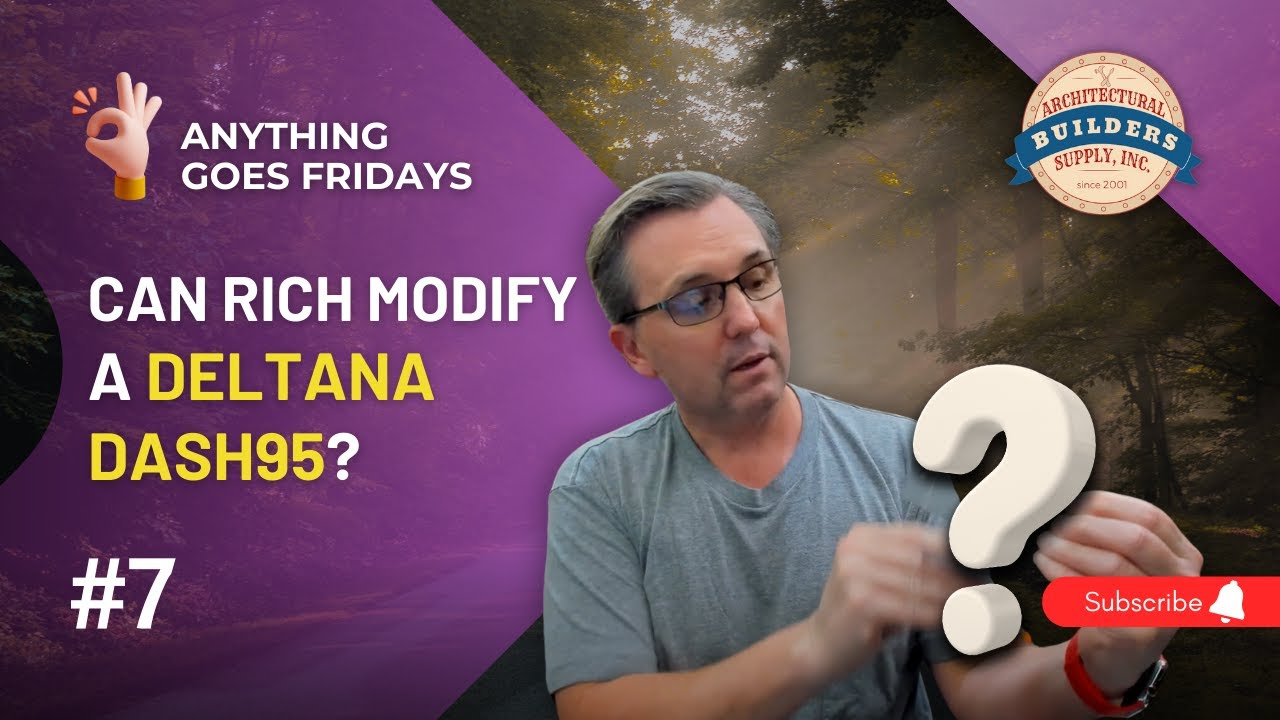 Modifying a Deltana Dash95 - Can we make it non-hold open? | Anything Goes Friday Ep #7