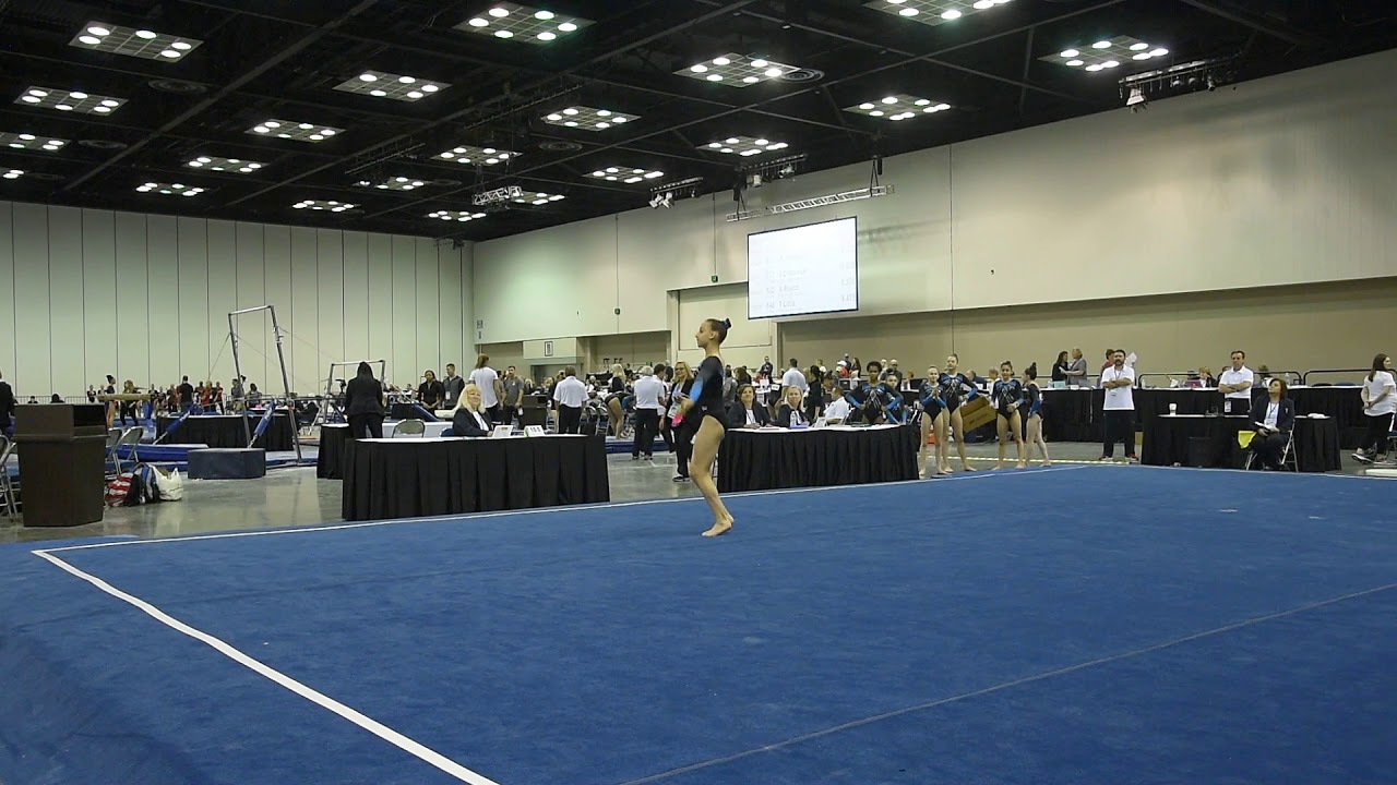 Madison Ulrich - Floor - 2019 Women's Junior Olympic National Championships