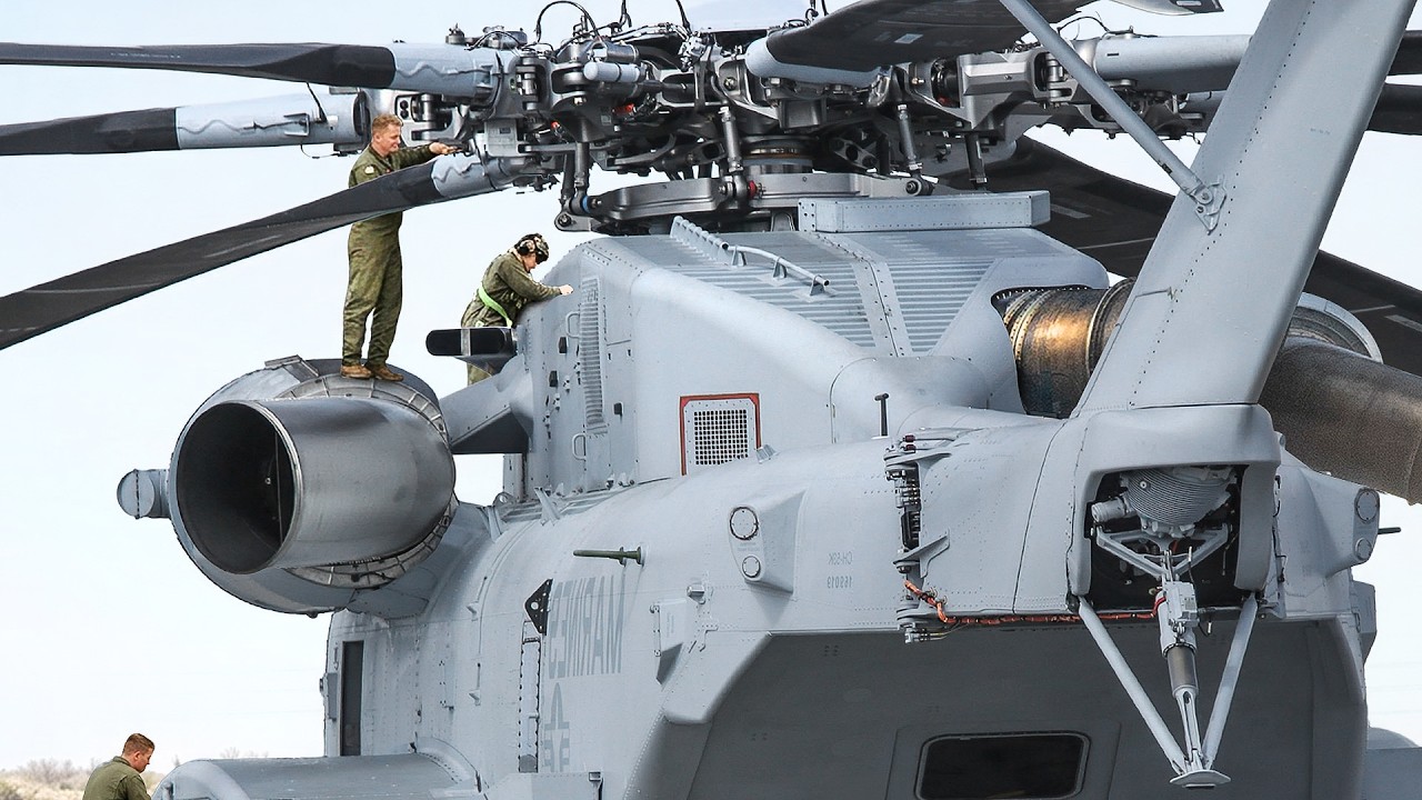 Starting the Largest US Helicopter Ever Built