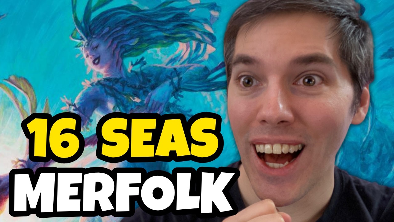 NEW 16 Seas Modern Merfolk in Today's Metagame (MTG Gameplay)