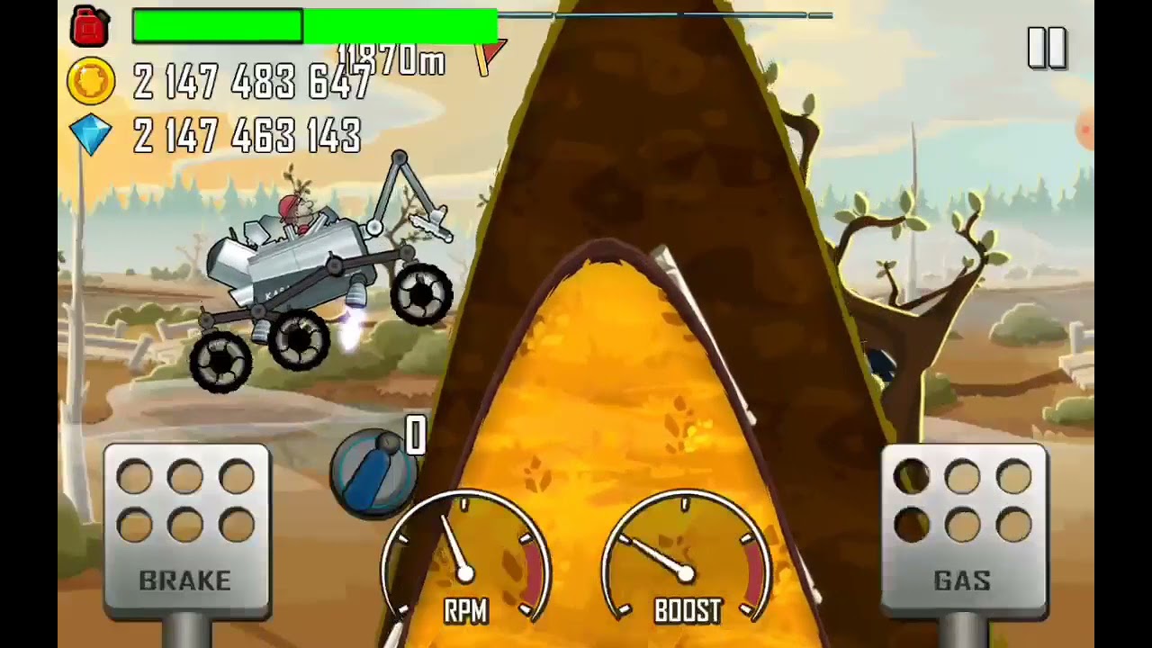 Hill Climb Racing : Moonlander & Bogland 10000 - 20000 m