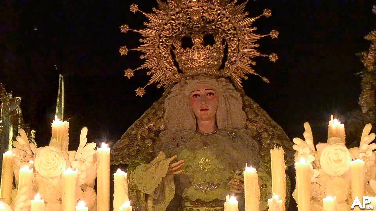Virgen del Dulce Nombre de Bellavista por calle Guadalajara 2023 | Semana Santa Sevilla