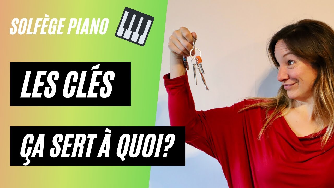 🎼 Solfège facile : clé de Sol et clé de Fa