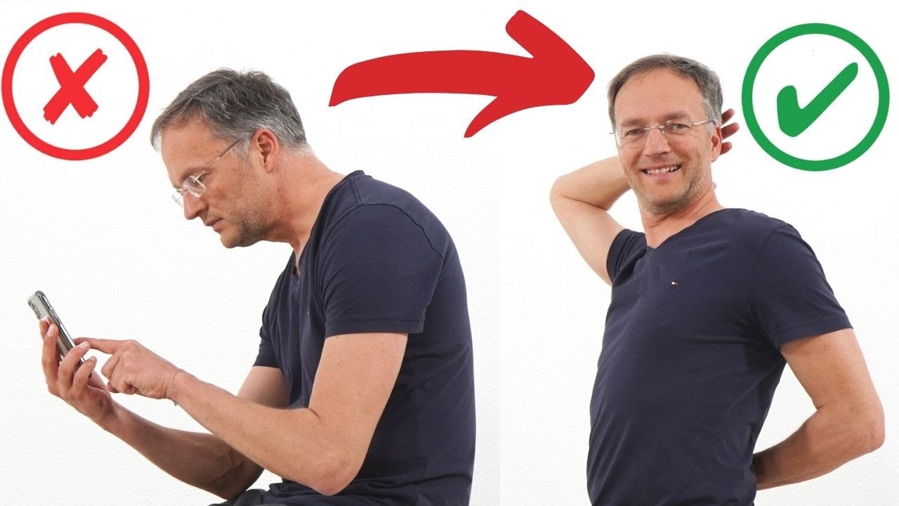 Die 4 BESTEN Übungen für deine Halswirbelsäule