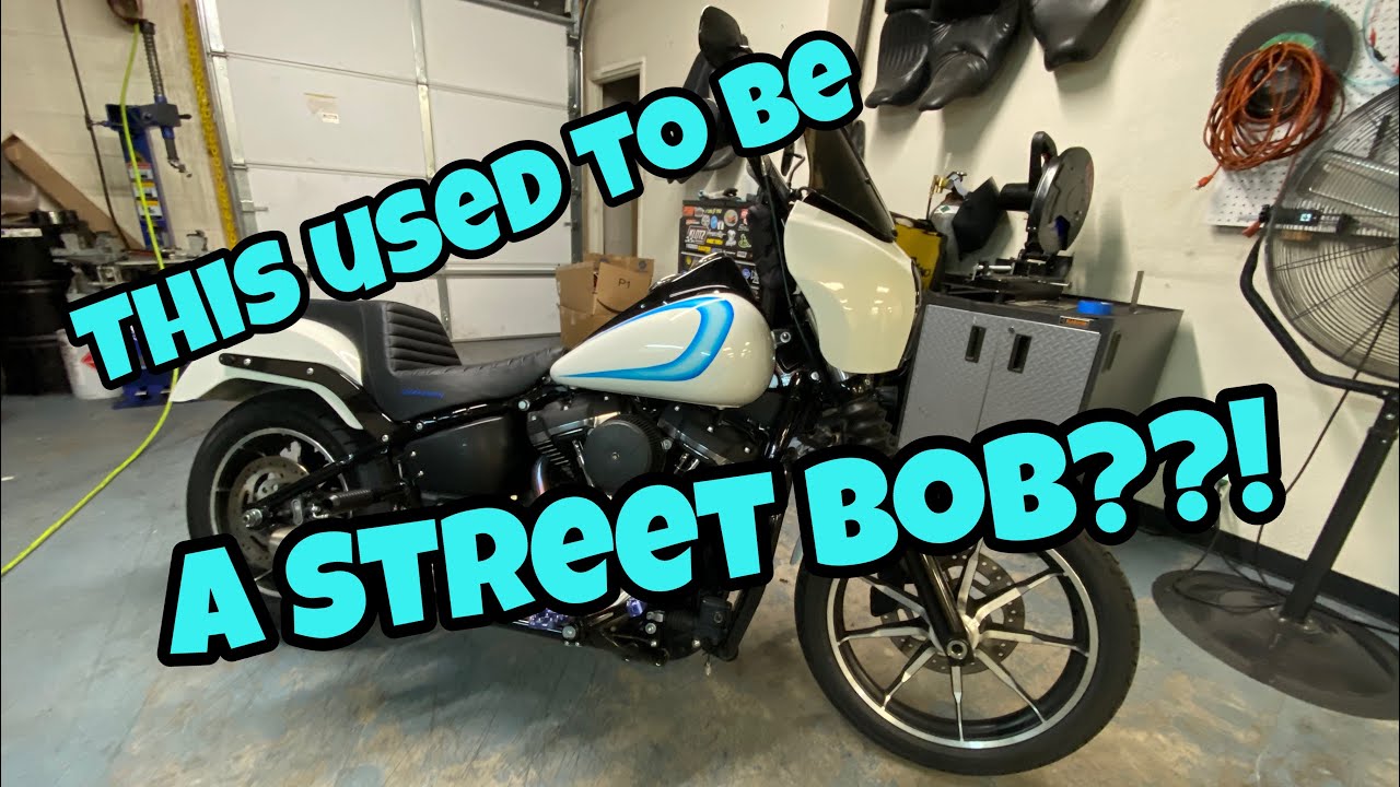 The street bob/Lowrider is done