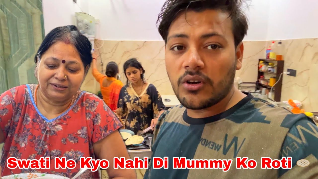 Swati Ne Nahi Di Roti Mummy ko | Ankush Saxena | Swati Shrivastav 