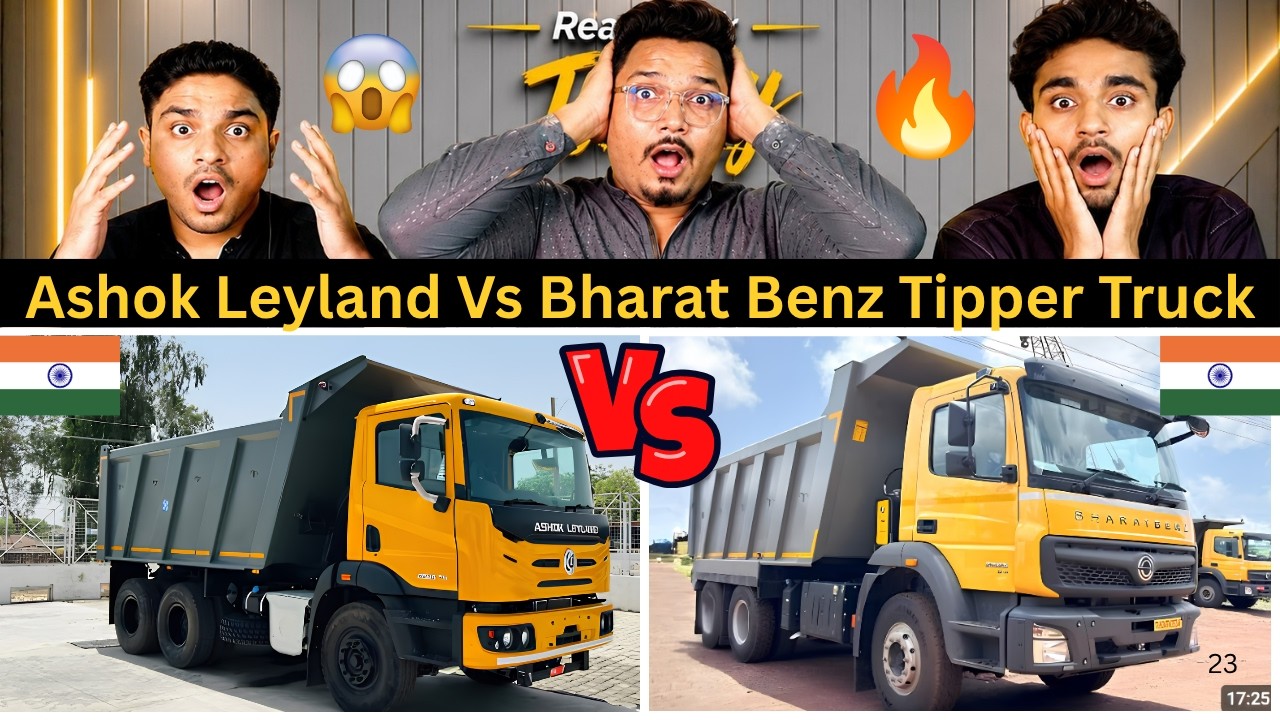 Reaction On BharatBenz 2823 vs Ashok Leyland 2825 TN | Full Comparison | Pakistani Reaction