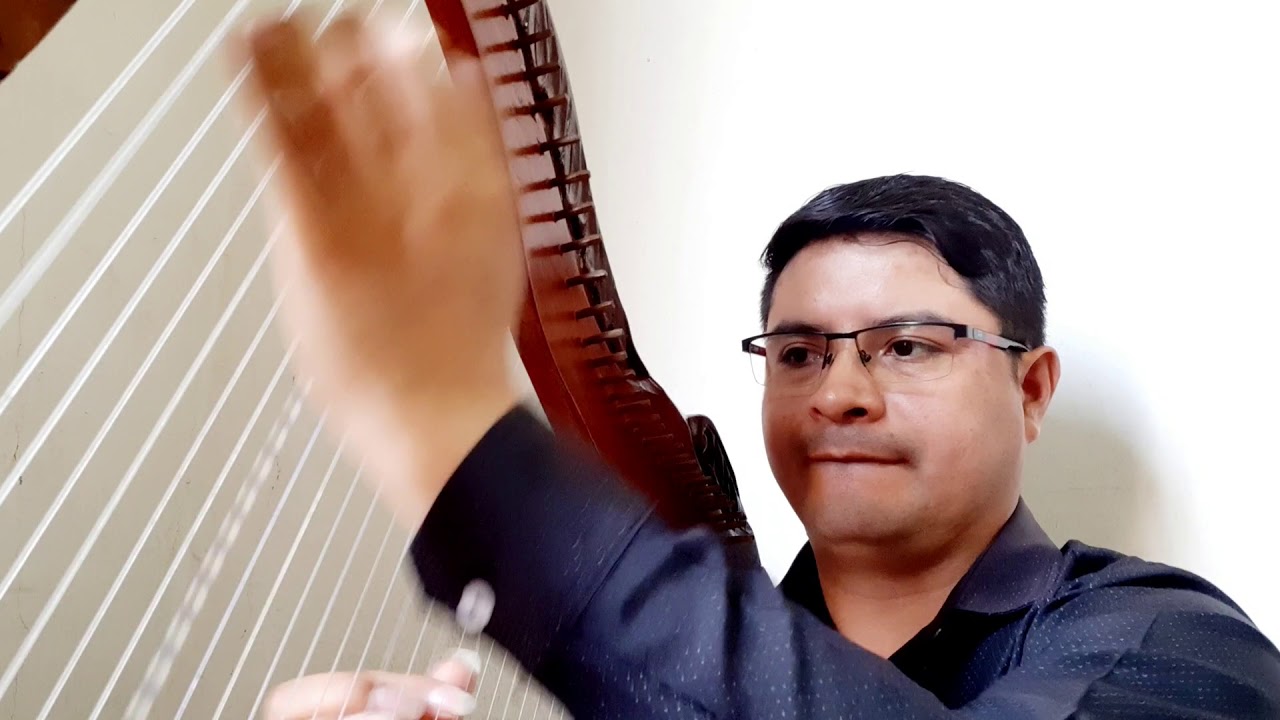 cover . ALICIA D.  canto a mi Madrecita . Over Luis Arratea 986586079 clases de arpa y canto
