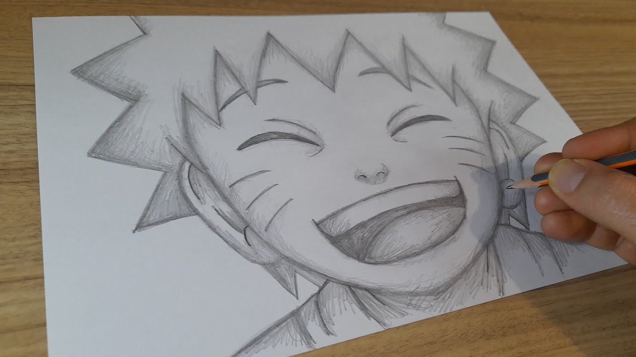 FACIL DE DESENHAR COMO DESENHAR O NARUTO CRIANÇA