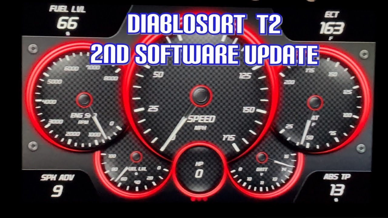DIABLOSPORT T-2: NEW FEATURES AFTER 2ND SOFTWARE UPDATE