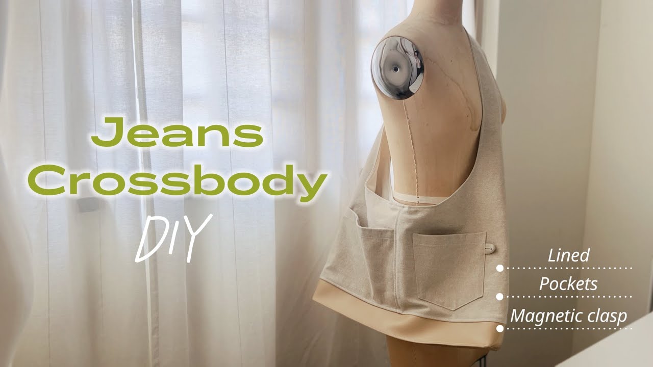 How to Sew a Crossbody | DIY Tutorial | Beginner-friendly | cutnsewsimply