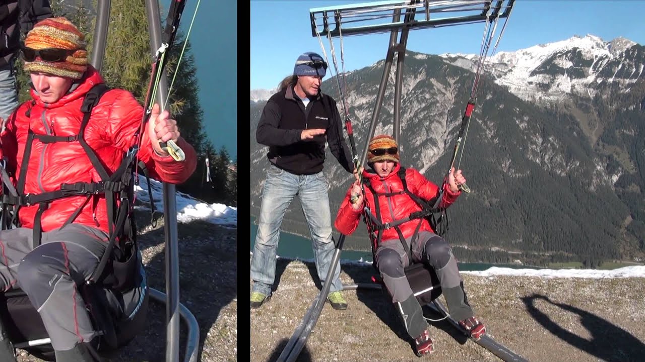 Spiralansatz - Sicherheitstraining der Gleitschirmschule Achensee