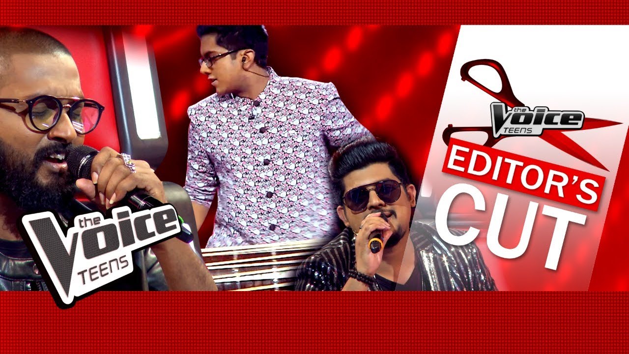 Veenath & Coaches | Sansara Sihine | Blind Auditions | The Voice Teens Sri Lanka