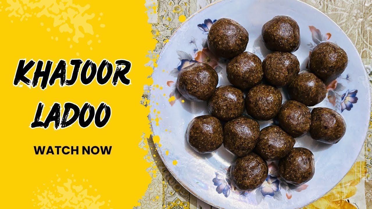 THE BEST KHAJOOR LADOO You NEED to Try! | EASY KHAJOOR K LADOO RECIPE | KHAJOOR LADOO Recipe