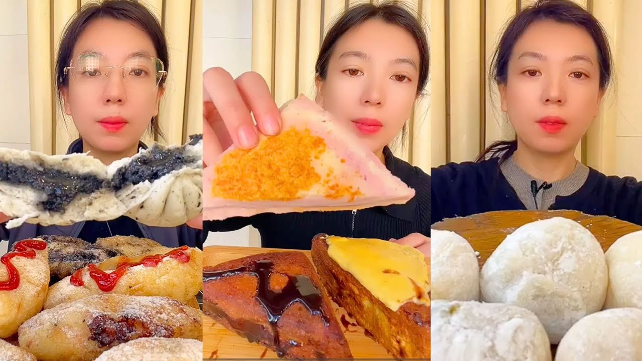 Traditional Chinese Homemade Food Eating Show | Buns Noodles & Desserts Mukbang #40