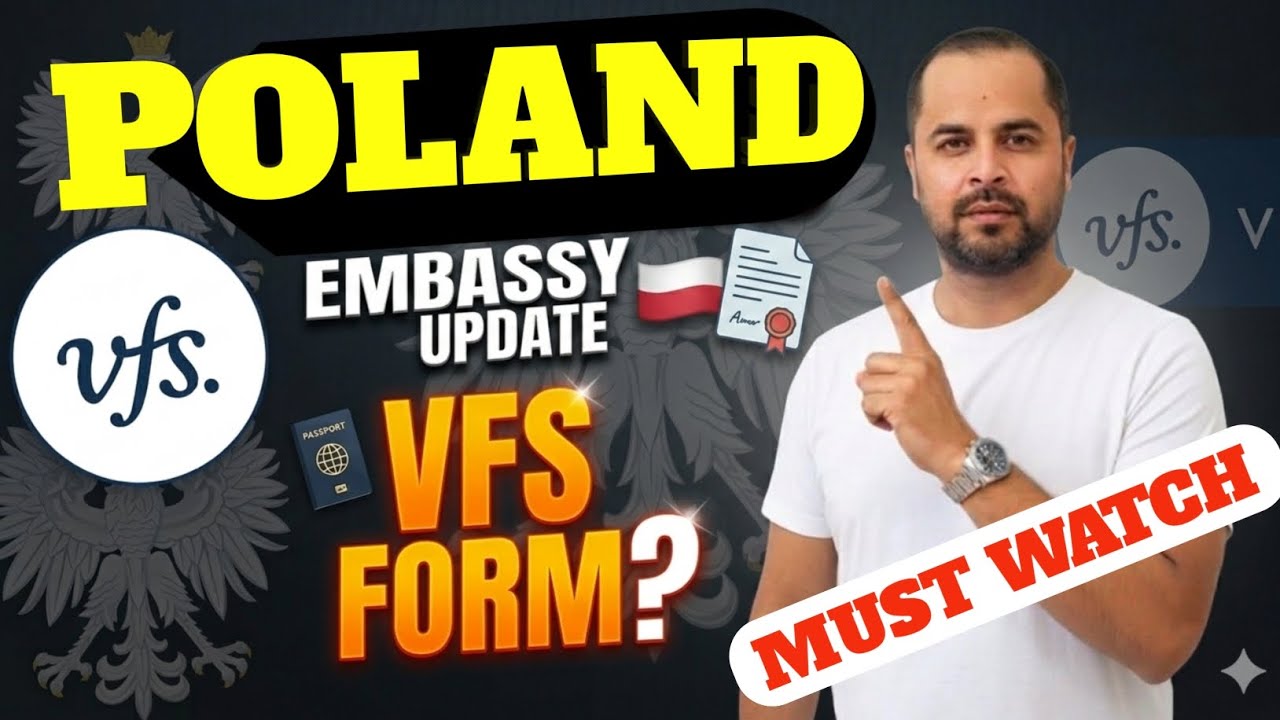 🇵🇱Poland Visa BIG Update 2026: New VFS Forms & Appointment System|poland work visa😊😊
