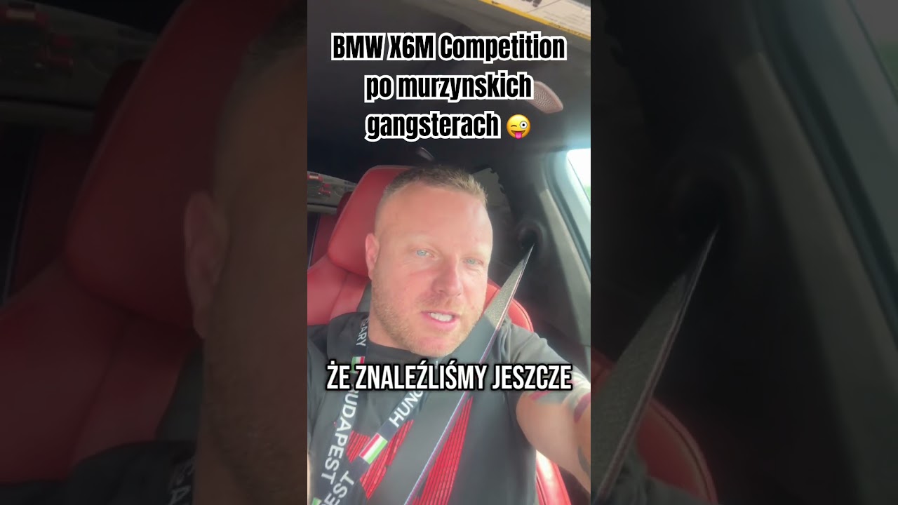 BMW X6M po murzyńskich gangsterach 😜 #autazusa #usaimport #bmw #x6mcompetition