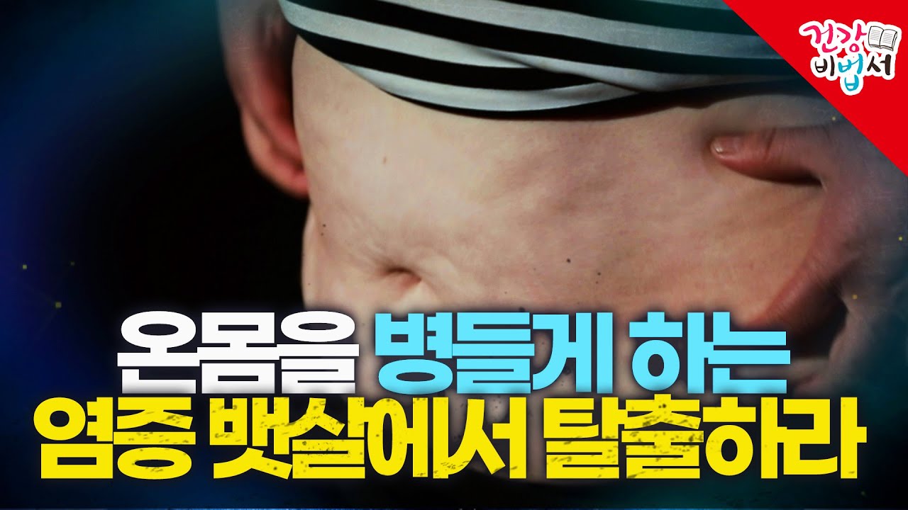 다이어트 해도 빠지지 않는 '염증 뱃살'  원인을 알아야 뺄 수 있다  [건강비법서 6회] 유료광고