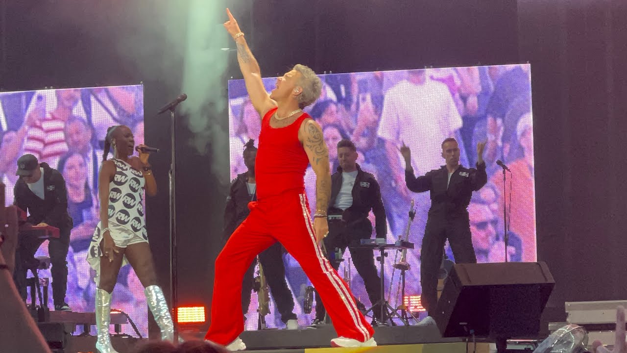 Robbie Williams RIGA 03.08.2025 - Mežaparka Lielā estrāde