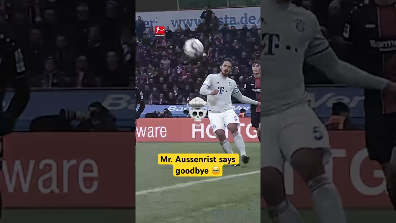 Mats HUMMELS&lsquo; Leaving The Stage! 😮&zwj;💨🫶👏