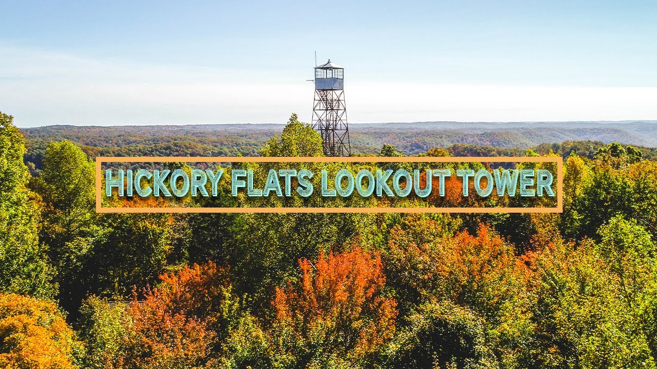 Hickory Flats Lookout Tower, Kentucky Drone Video
