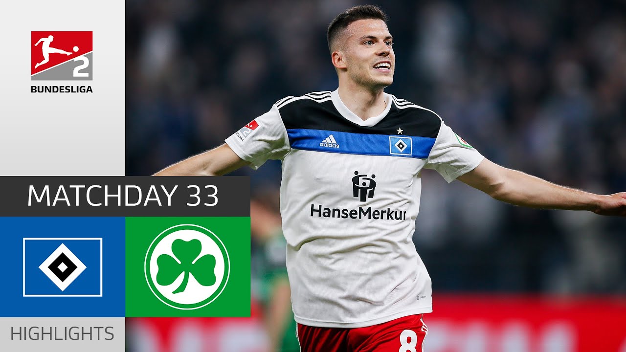 Hamburg Keeps Dreaming! | Hamburg - Greuther F&uuml;rth 2-1 | Highlights | Matchday 33 - Bundesliga 2