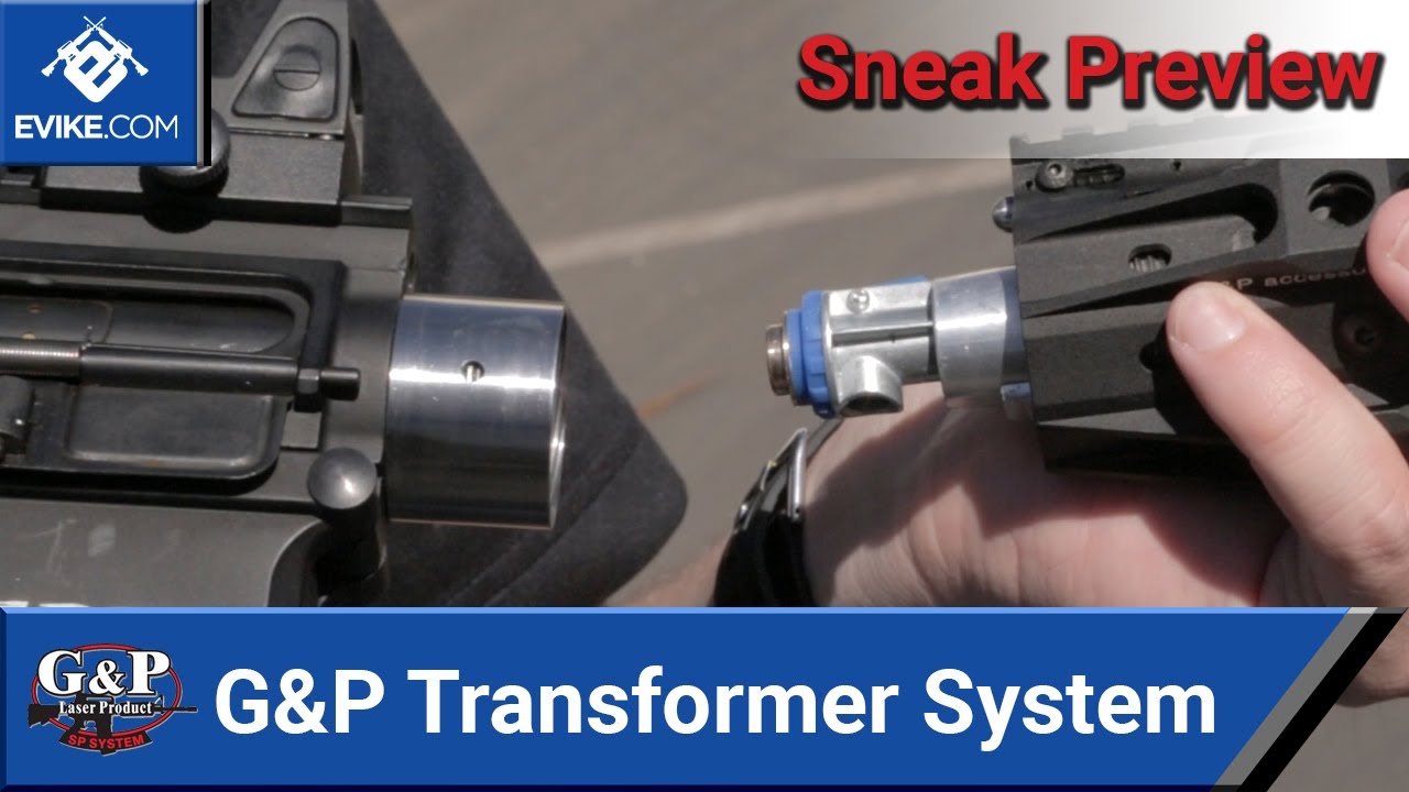 !!! SNEAK PREVIEW!!! - G&P Transformer System - Airsoft Evike.com