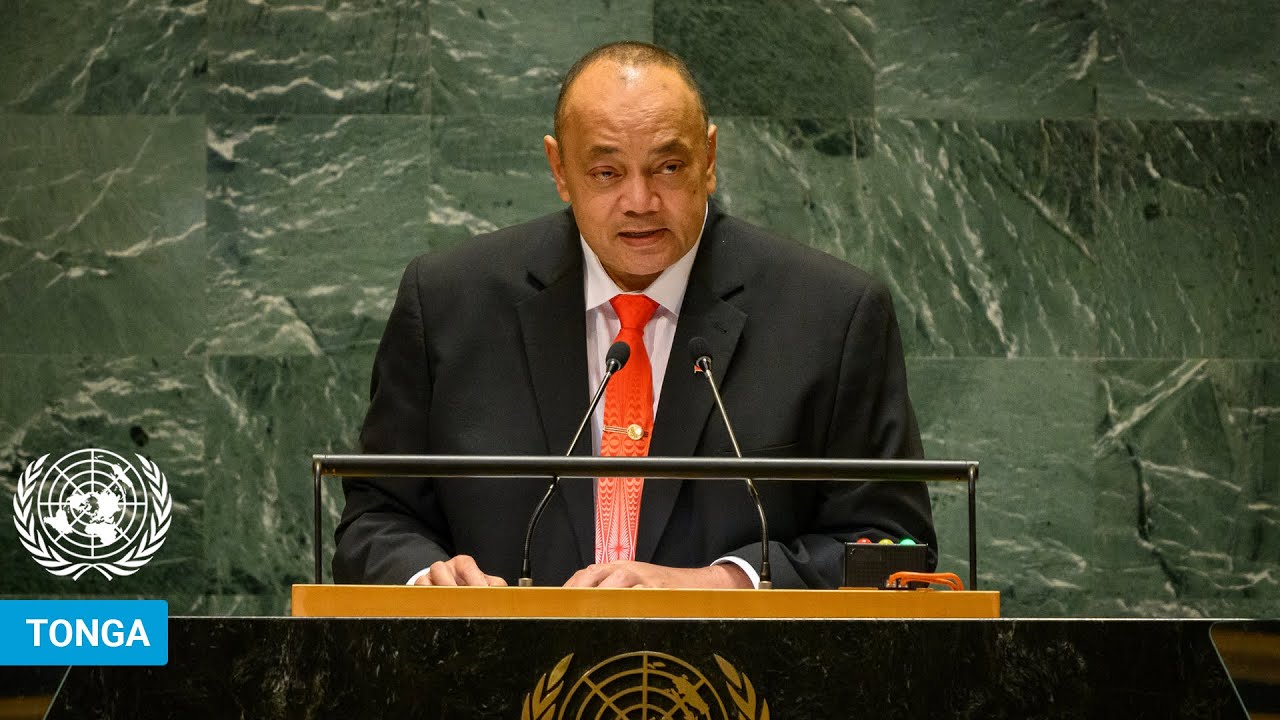 🇹🇴 Tonga - President Addresses United Nations General Debate, 79th Session | #UNGA