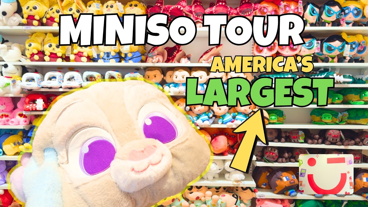 🎉 Grand Opening of America's Largest Miniso Store | Pacific Commons Fremont Tour 🛍️