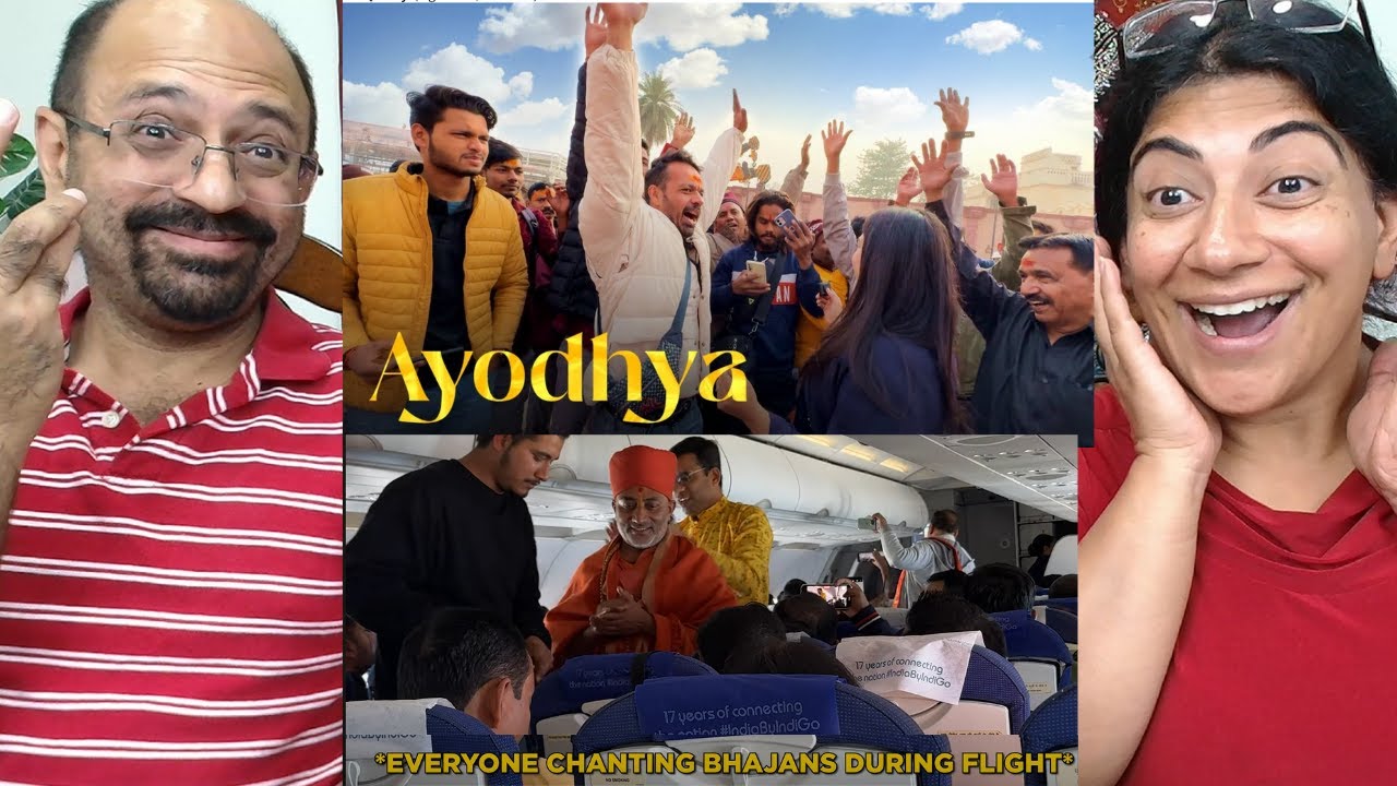 Ayodhya 🚩Mein Ram Mandir Ki Tayariya 😍 !! | Flying Beast | American Reactions✨ !