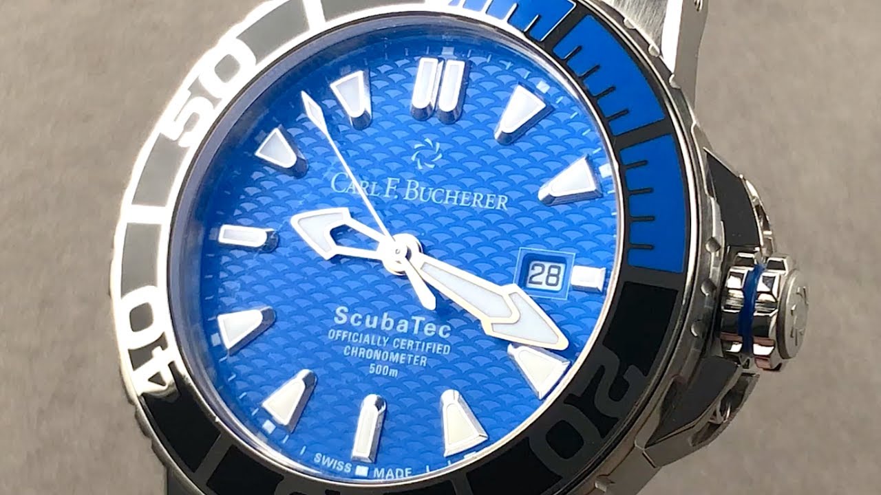 Carl F. Bucherer Patravi ScubaTec 00.10632.23.53.21 Carl F. Bucherer Watch Review