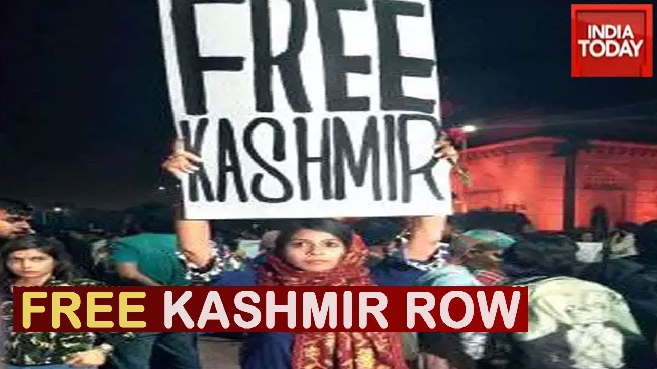 Massive Row On 'Free Kashmir' Poster In Mumbai ; Sena Defends Poster, BJP Demands Inquiry