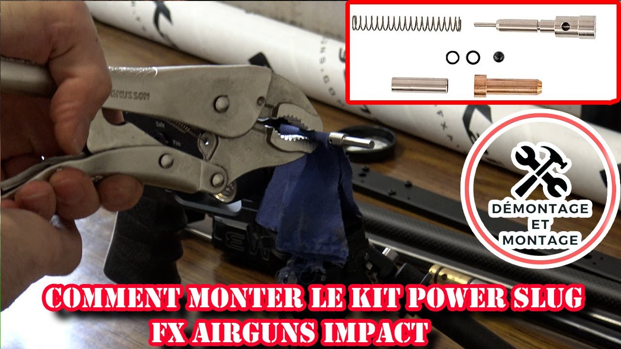 Montage Kit POWER SLUG FX IMPACT et Linerkit Sniper 700mm Fx Impact