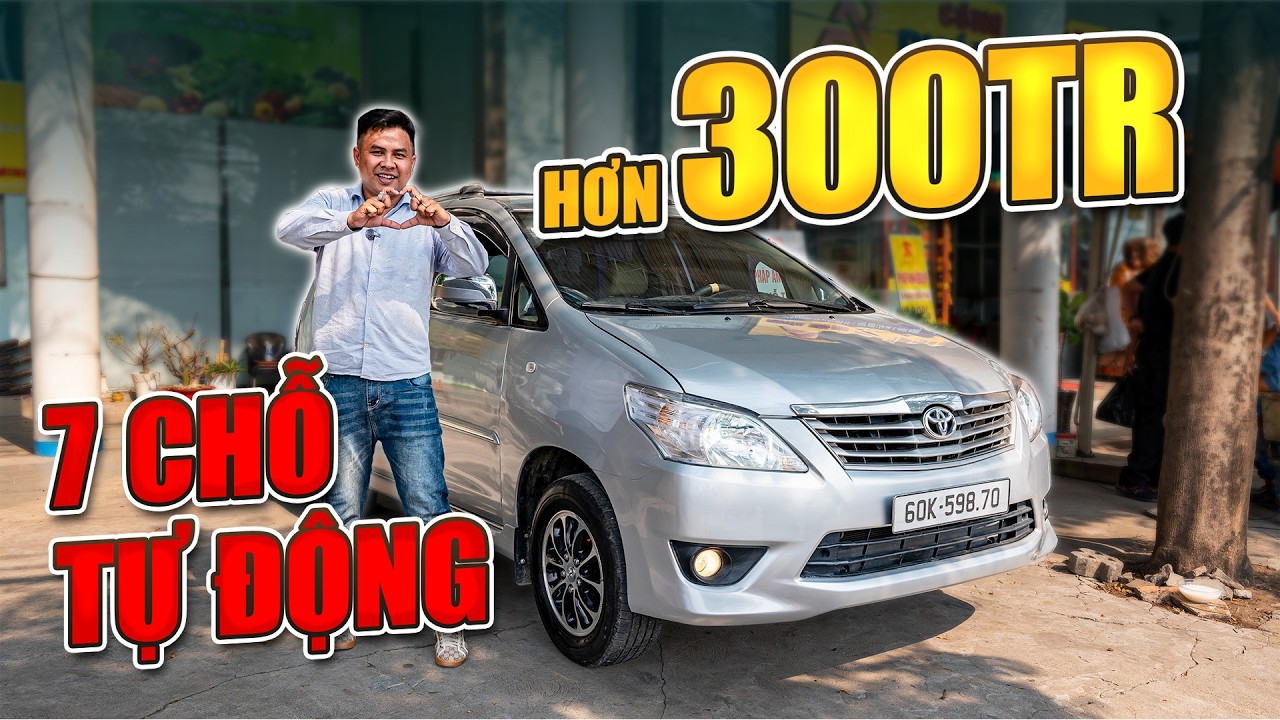 Hơn 300TR mua được 7 chỗ số tự động nào? 