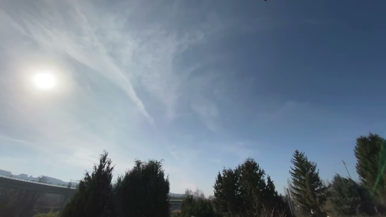 Časosběr počasí Beroun 20.2.2026