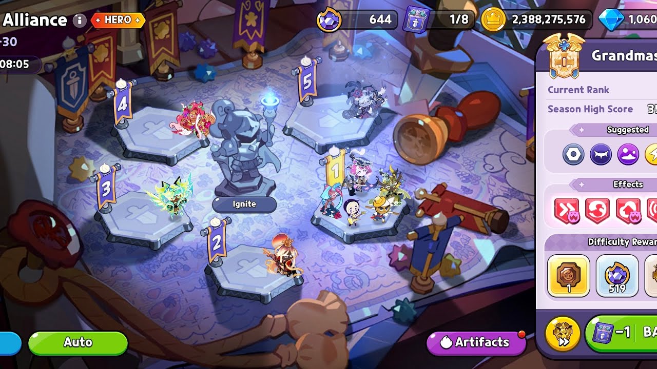 Cookie Run Kingdom - Cookie Alliance Season 2-30 - Easy Hero Mode Guide