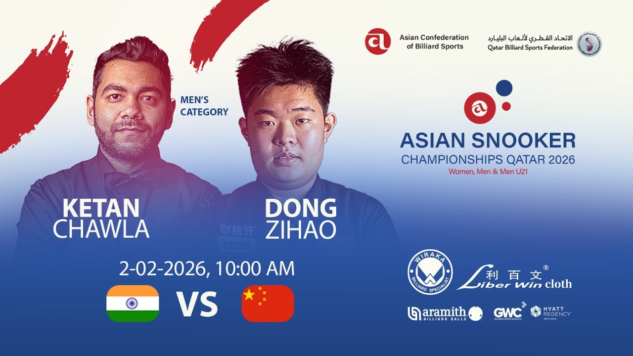 Asian Snooker Championships 2026 - Men (LAST-22)