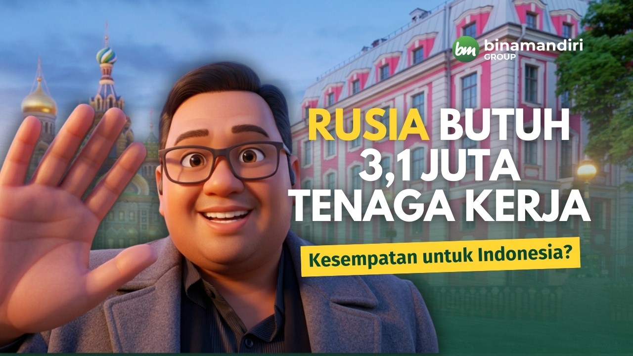 Laporan Langsung dari Moskow: Peluang Kerja di Rusia 2026 Terbuka! 🇷🇺