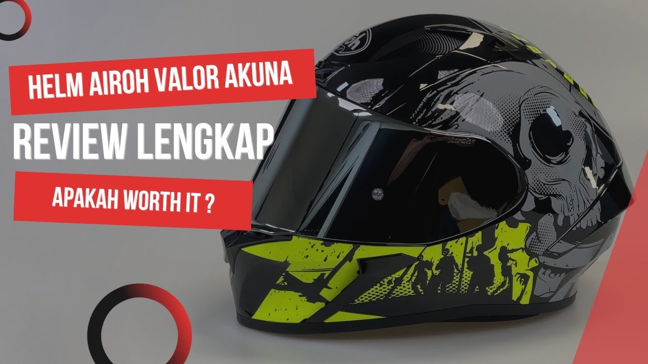 UNBOXING : HELM AIROH VALOR | APAKAH JADI PUSAT PERHATIAN ?