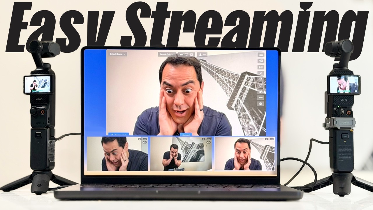 The simplest multicam live streaming setup I've ever used.