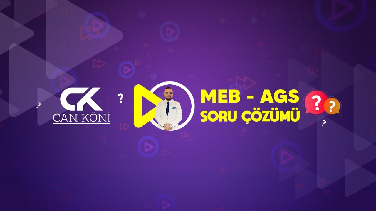 MEB AGS Soru Çözümü-1