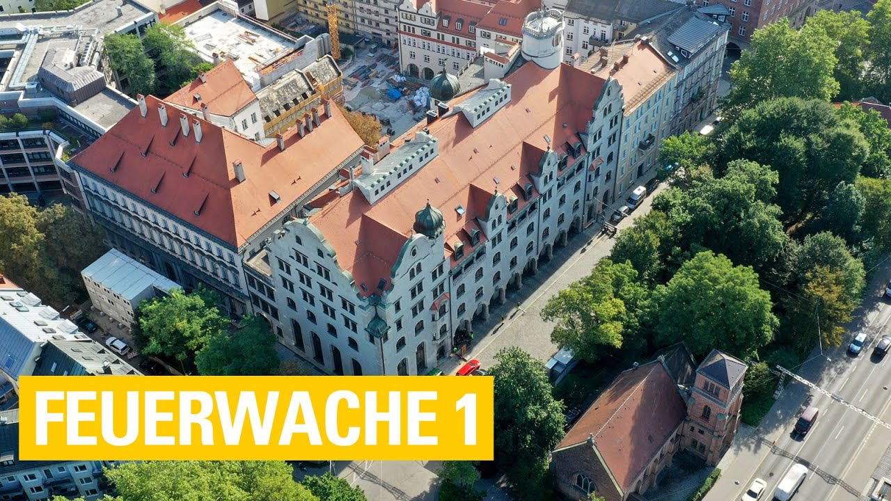 Die Feuerwache 1 – Das sind die Wachen der Feuerwehr München