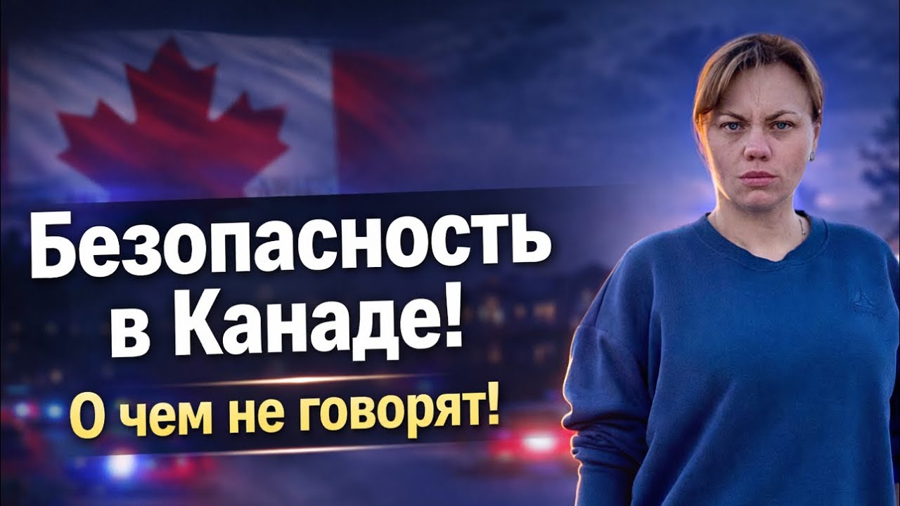 Безопасность в Канаде! Мои наблюдения за 4 года в Канаде! 