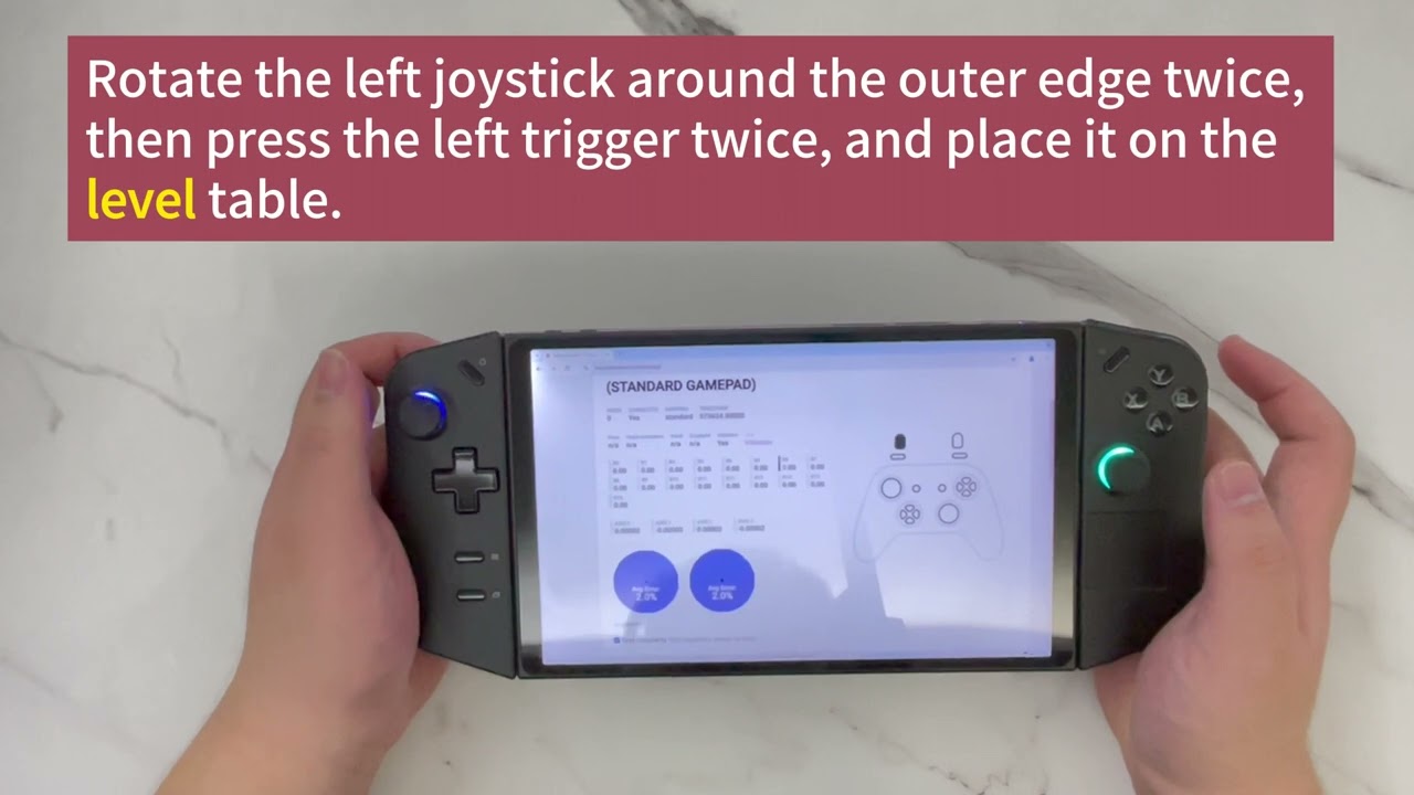 Calibration Tutorial for Legion Go Tighter Hall Joystick