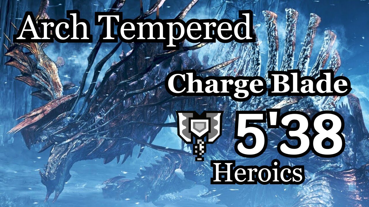 【MHWilds】『ジュデッカの心臓』歴戦王ジン・ダハド チャージアックス ソロ 5'38 火事場｜Arch Tempered Jin Dahaad Charge Blade Solo Heroics