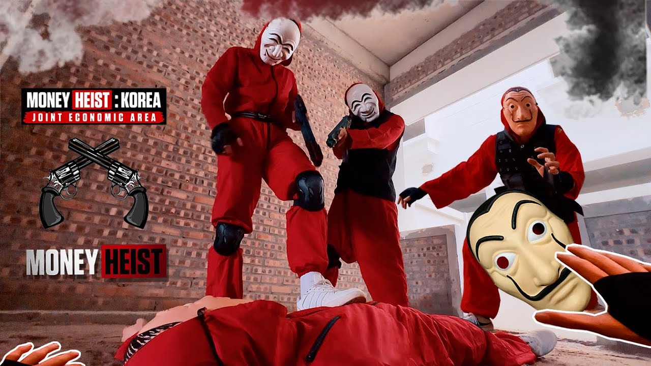 MONEY HEIST vs POLICE (BELLA CIAO REMIX) 54  || Epic Parkour POV Chase
