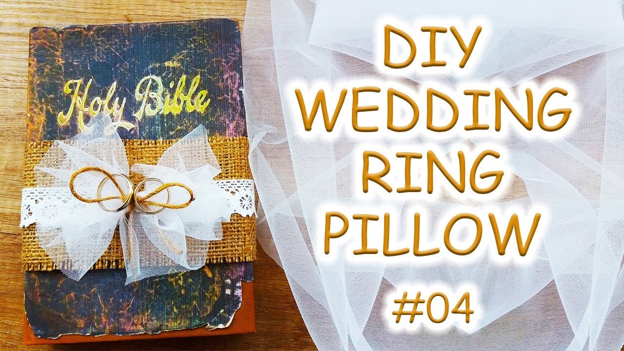 DIY - Wedding Ring Pillow #04